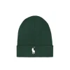 Cappello con logo frontale a contrasto verde