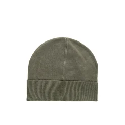 Cappello in maglia Beanie con logo verde/nero