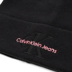 Cappello mono logo frontale nero