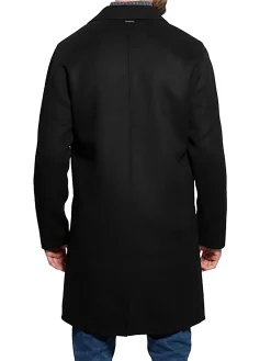 Cappotto doppio petto nero