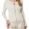 Cardigan con bottoni gioiello Eden beige