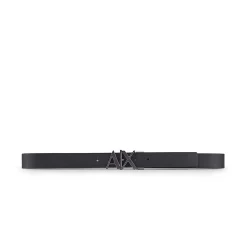 Cinta in pelle nero