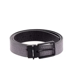 Cinta logo allover nero/grigio