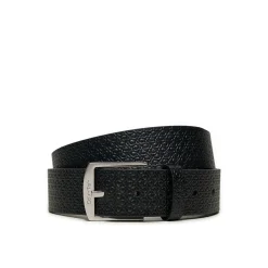 Cintura casual monogram mini logo nero