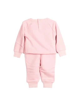 Completo due pezzi (felpa zip con cappuccio + pantalone) Room rosa