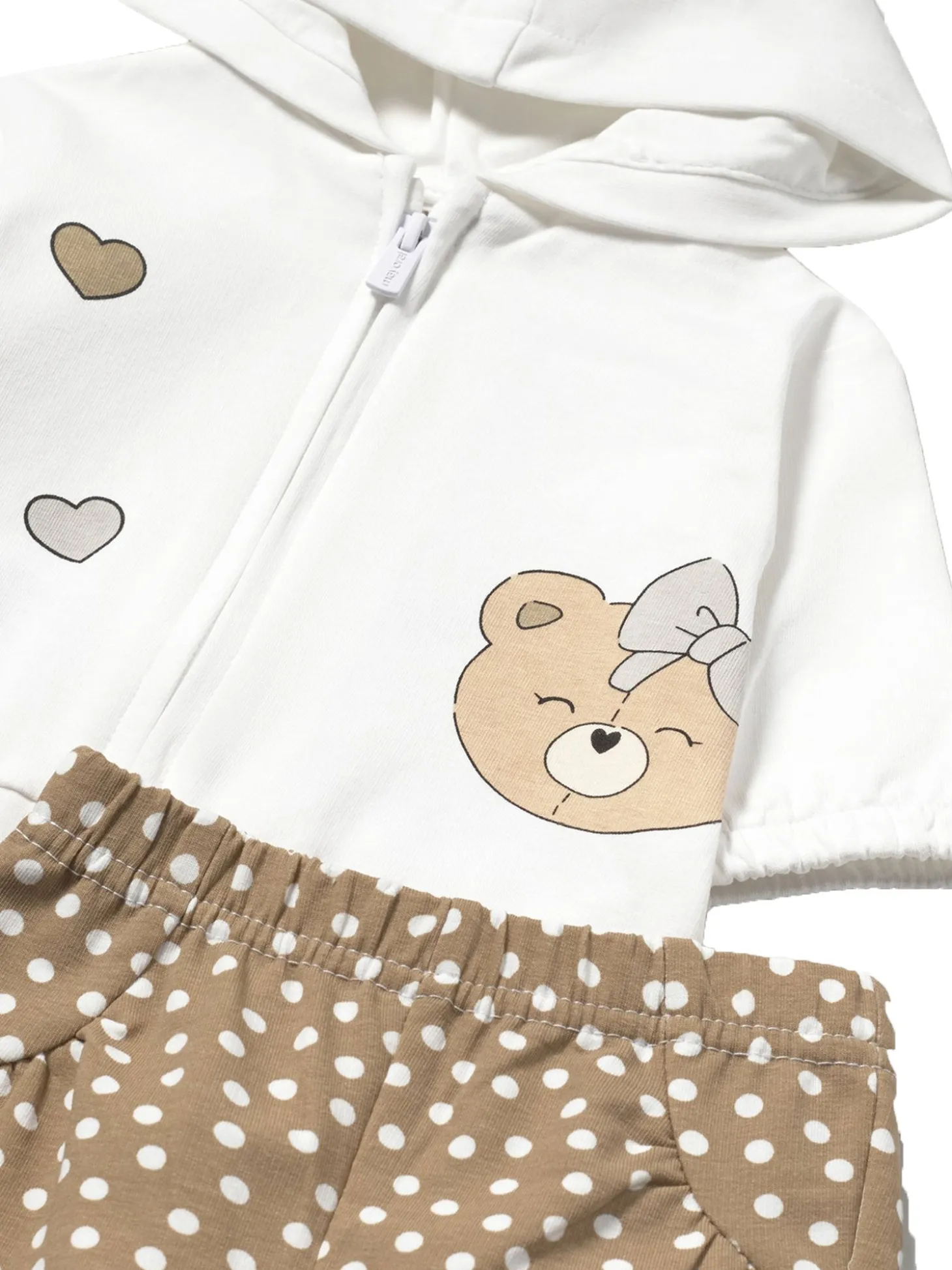 Completo felpa, t-shirt e patalone fantasia