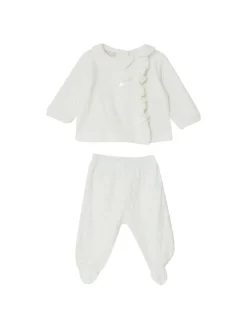 Completo maglia e pantalone rouges bianco