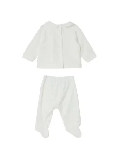 Completo maglia e pantalone rouges bianco