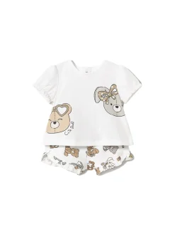 Completo t-shirt e shorts fantasia