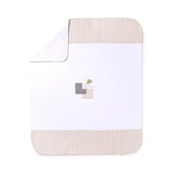 Copertina in cotone beige
