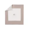 Copertina motivo coniglietti beige
