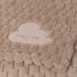 Copertina pellicciotto beige
