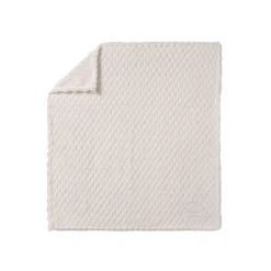 Copertina pellicciotto panna