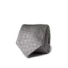 Cravatta in seta motivo jacquard 6 cm