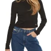 Dolcevita regular con logo nero