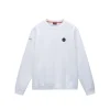 Felpa b-badge bianco