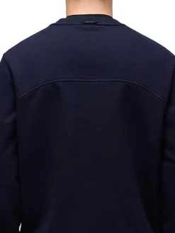 Felpa b-badge blu