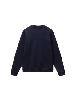 Felpa b-badge blu