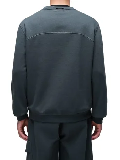 Felpa b-badge verde