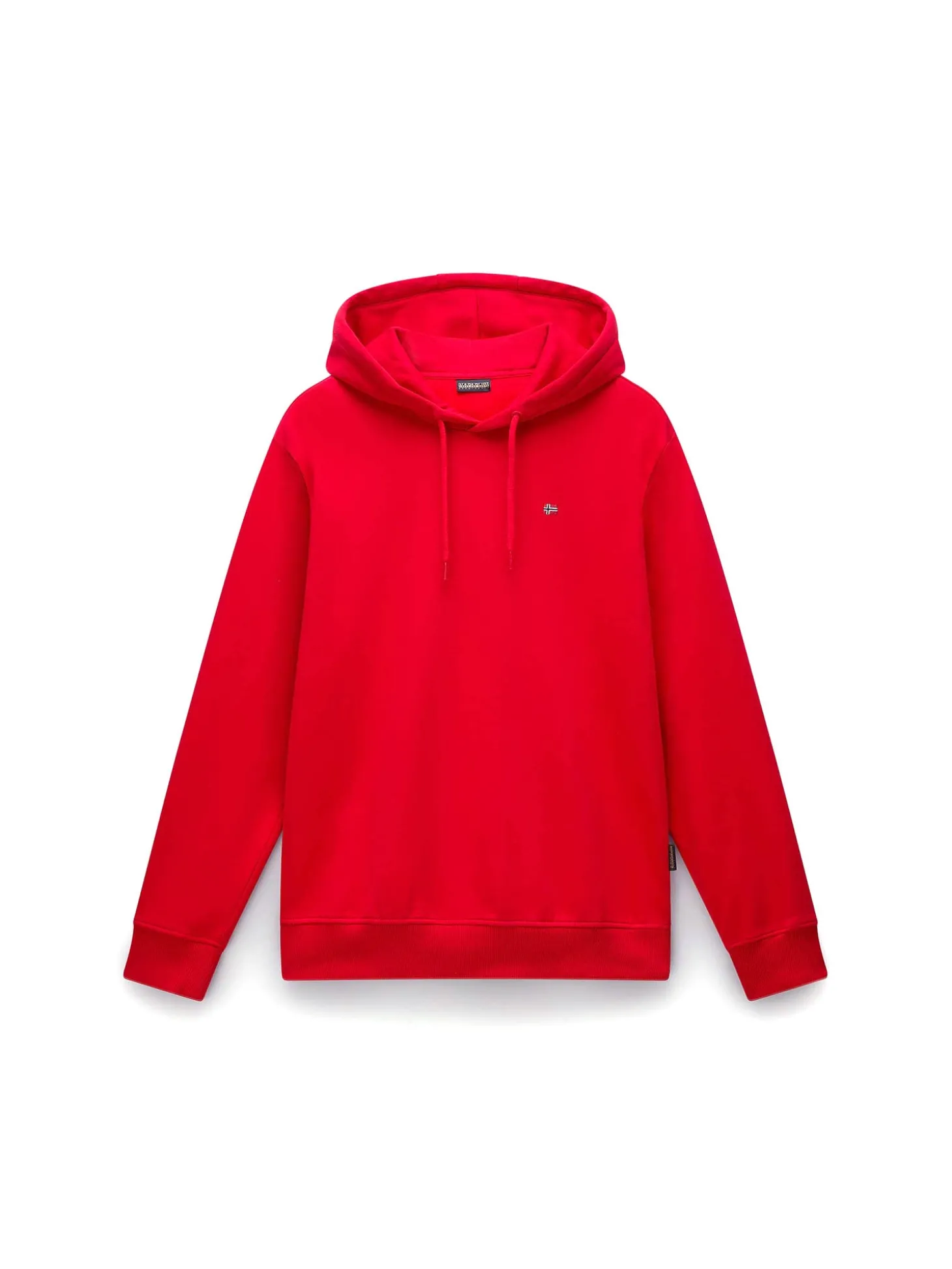 Felpa con cappuccio balis hood rosso