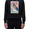 Felpa con cappuccio b-portaleth nero