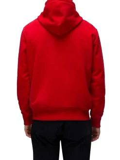 Felpa con cappuccio b-portaleth rosso