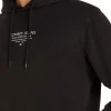 Felpa con cappuccio TJM essential graphic nero