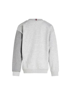 Felpa Kids monotype spliced grigio