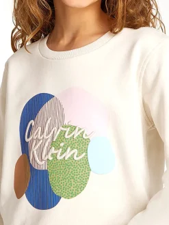 Felpa kids multi graphic panna