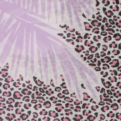 Foulard 120X120 palma nero