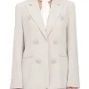 Giacca doppio petto rever Lancia taupe