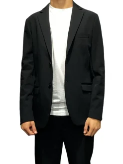 Giacca elegante monopetto nero