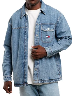 Giacca in denim con tasche