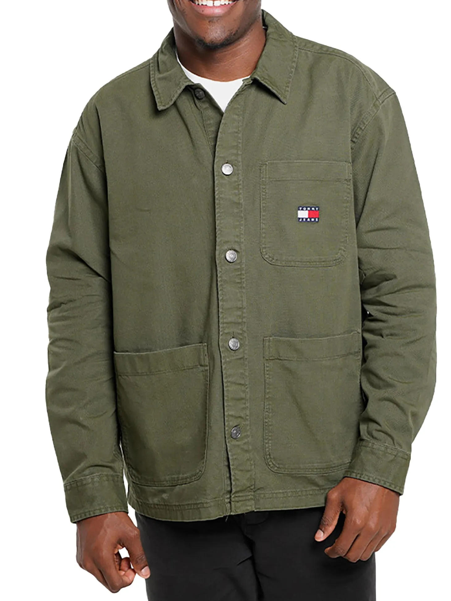 Giacca utility essential tjm verde