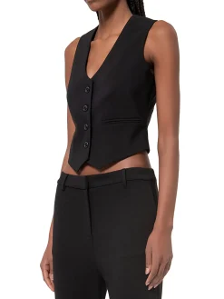 Gilet elegante tailor nero