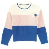 Girocollo a righe multicolor