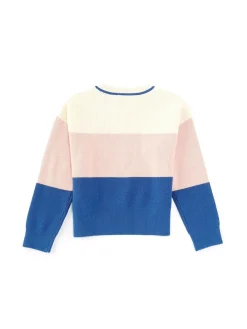 Girocollo a righe multicolor