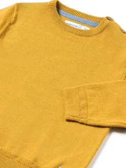 Girocollo basic senape