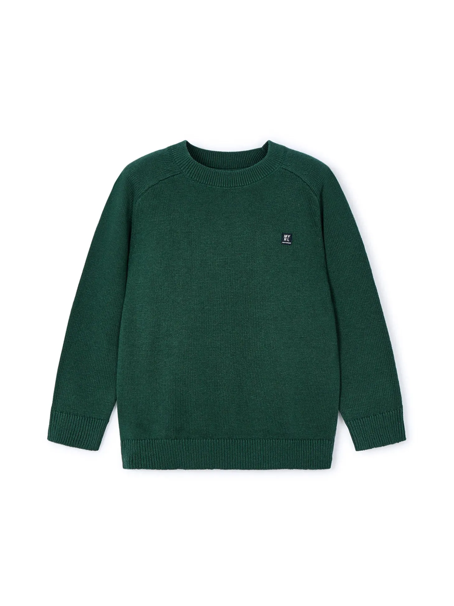 Girocollo basic verde