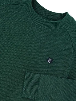 Girocollo basic verde