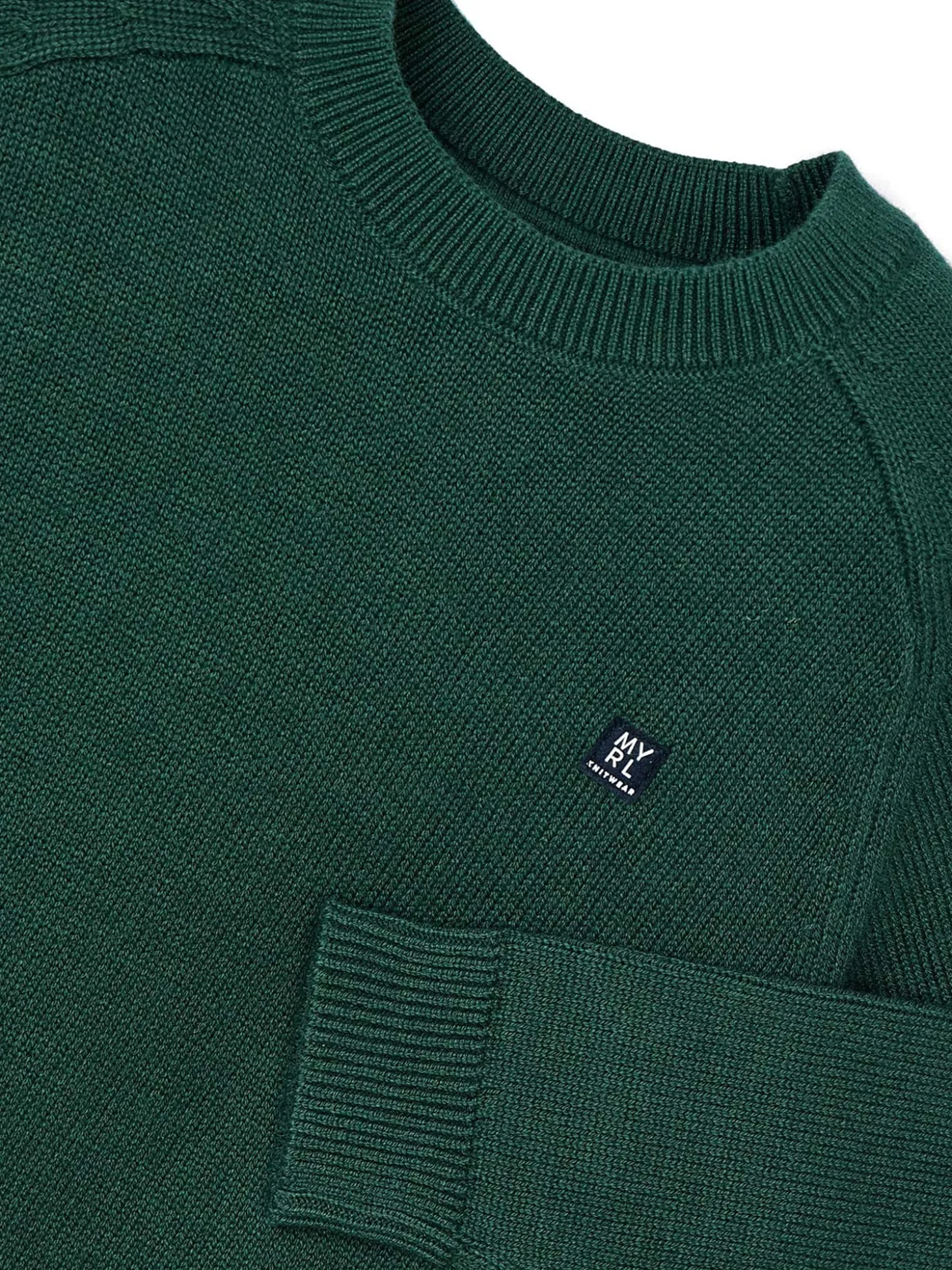 Girocollo basic verde