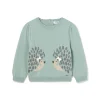 Girocollo jacquard smeraldo