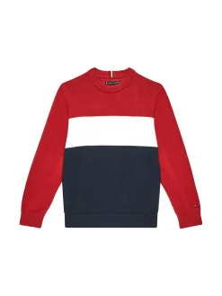 Girocollo kids fantasia colorblock multicolor