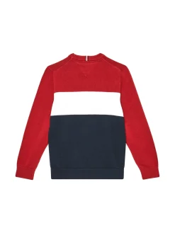 Girocollo kids fantasia colorblock multicolor