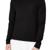 Girocollo manica lunga basic merinos nero