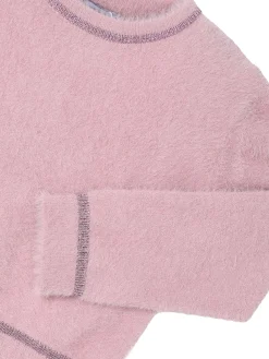 Girocollo peluche nude