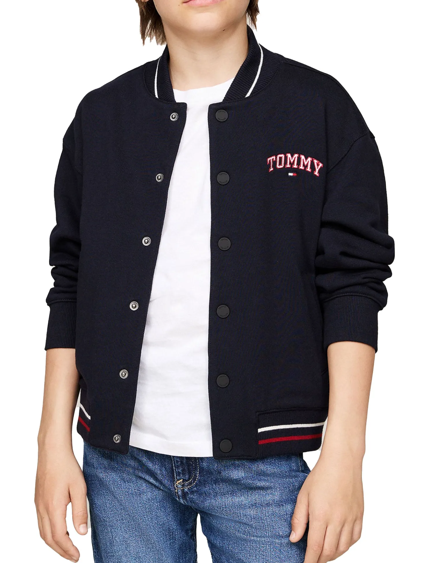 Giubbino bomber kids varsity blu