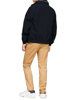 Giubbino con zip blu