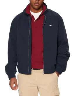 Giubbino con zip tjm essential blu