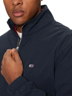 Giubbino con zip tjm essential blu